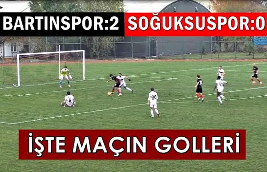 Bartınspor:2 Soğuksuspor:0