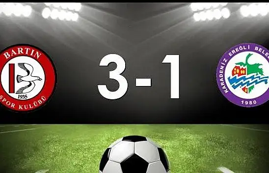 Bartınspor Kdz Ereğli maçının golleri