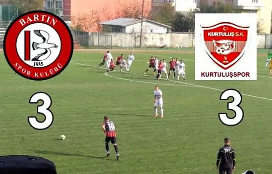 Bartınspor-Kurtuluş maçının geniş özeti