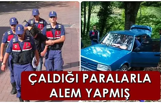 Hırsızlık yaptı, kanepenin içinde yakalandı
