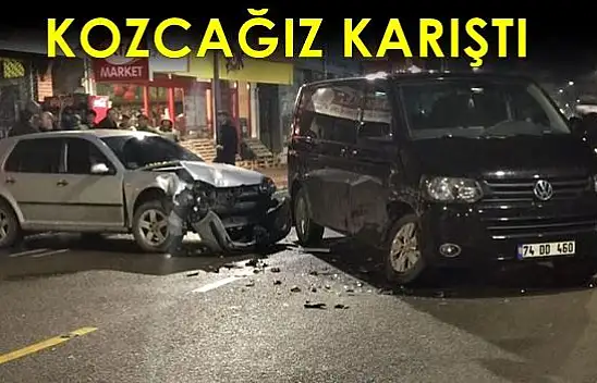 Jandarmadan kaçarken kaza yaptılar