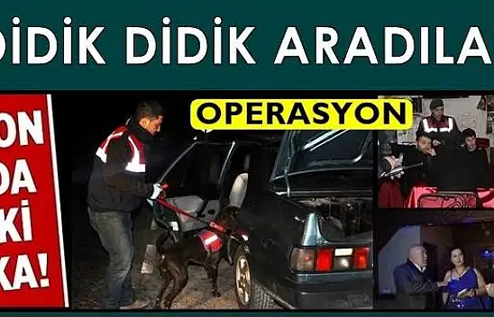 Jandarmadan operasyon, 9 kişi yakalandı