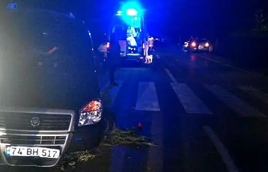 Kadın sürücü ağır şekilde yaralandı