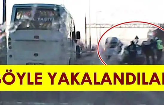 Kadını zorla kaçıranlar böyle yakalandı