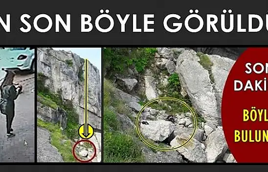 Kayalıklardan Düşen Kadın En Son Böyle Görüntülendi