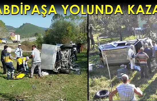 Otomobil takla attı, 1 yaralı