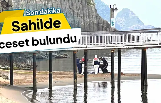 Sahilde ceset bulundu