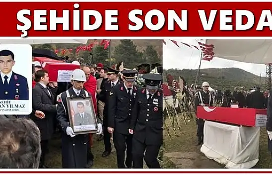 Şehit Furkan Yılmaz son yolculuğuna uğurlandı