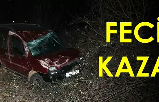 Takla atan araçta 3 kişi yaralandı