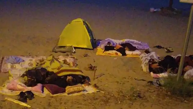 İnkumu'nda tatil manzaraları