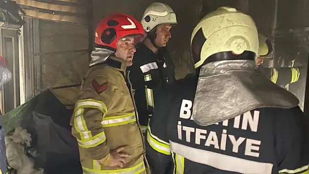 Bartın'da yangın paniği yaşandı