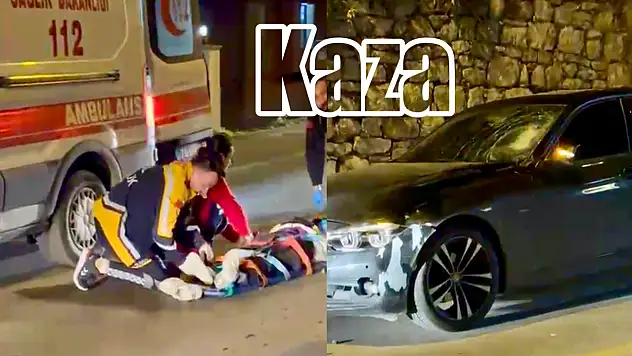 Bartın'da yayaya otomobil çarptı