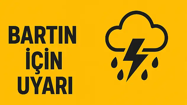 Bartın için uyarı