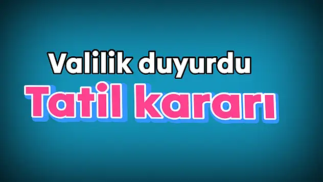 Beklenen tatil açıklaması geldi