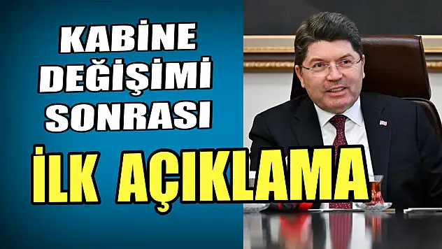 Görev değişimi sonrası Tunç'tan açıklama