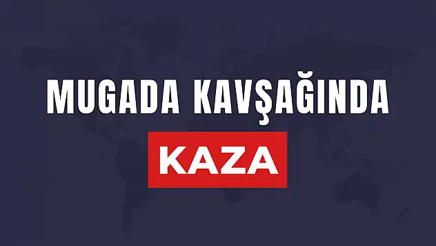 Motosiklet ve otomobil çarpıştı