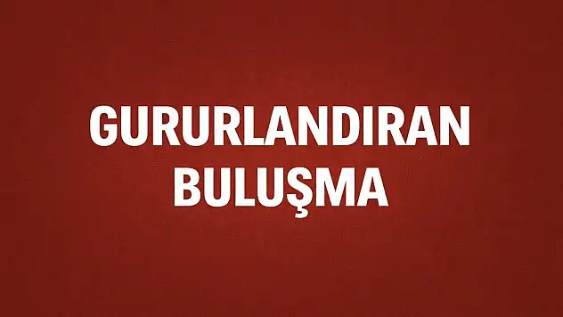 Öğrencisini Vali olarak görmenin mutluluğunu yaşadı
