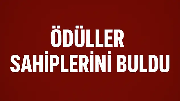 Proje ekibine ödül