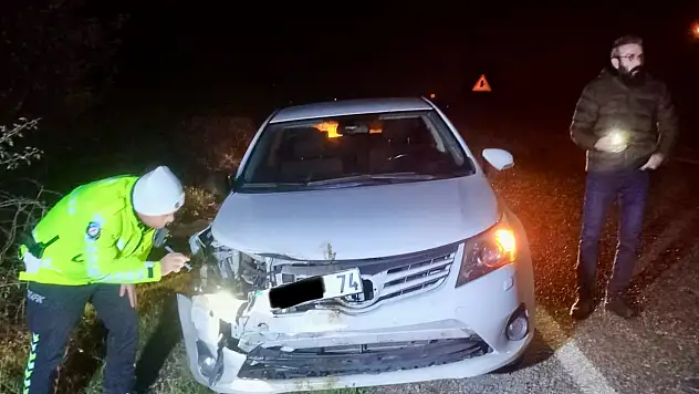 Yola fırladı, canından oldu