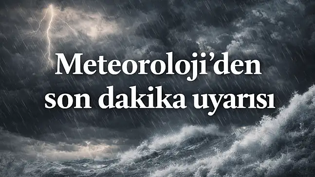 Meteorolojiden Bartın'a sarı kodlu uyarı