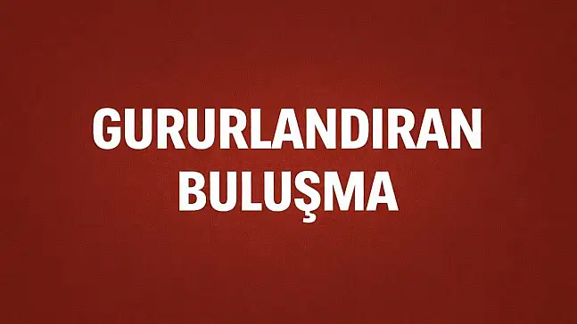 Öğrencisini Vali olarak görmenin mutluluğunu yaşadı