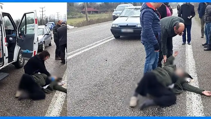 Akıl almaz kaza!