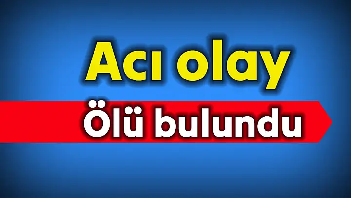 Bartın'da acı olay