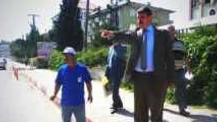 Başkan Akın'dan Çalışmalara Yakın Takip