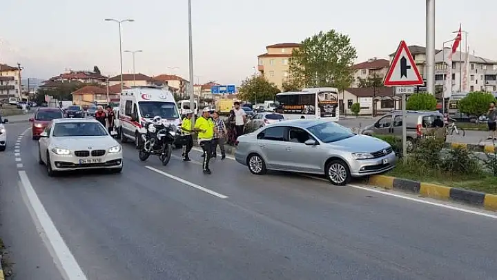 Son anda direksiyon kırdı