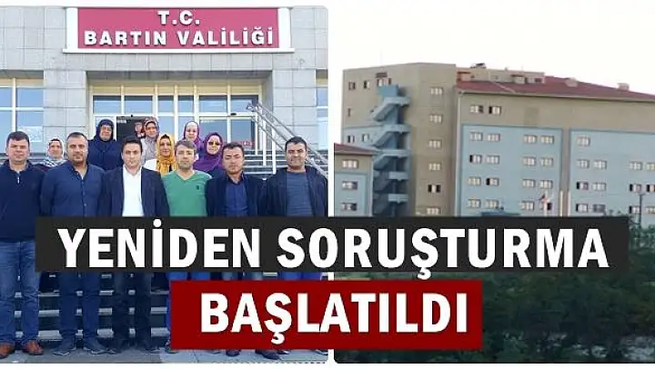 Yeniden Müfettiş geldi, soruşturma başlatıldı