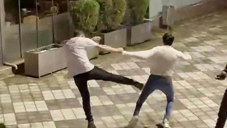 Tekme tokat birbirlerine girdiler