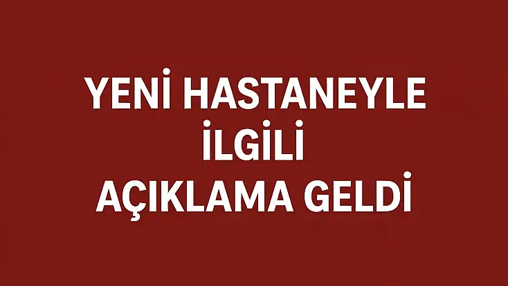 Bartın Yeni Devlet Hastanesi açılıyor mu