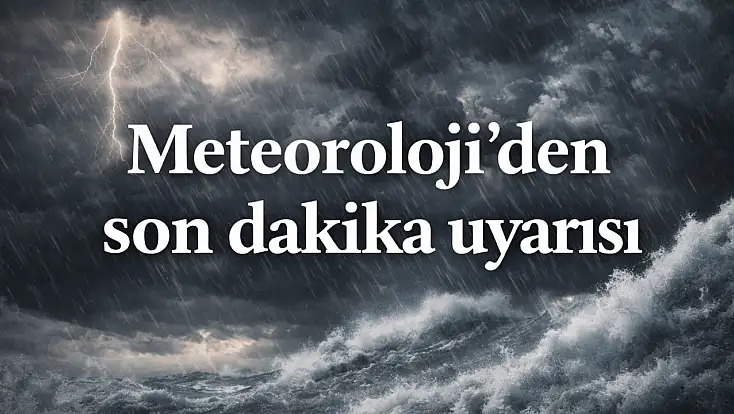 Meteorolojiden Bartın’a sarı kodlu uyarı