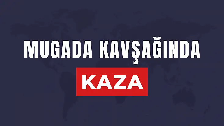 Motosiklet ve otomobil çarpıştı