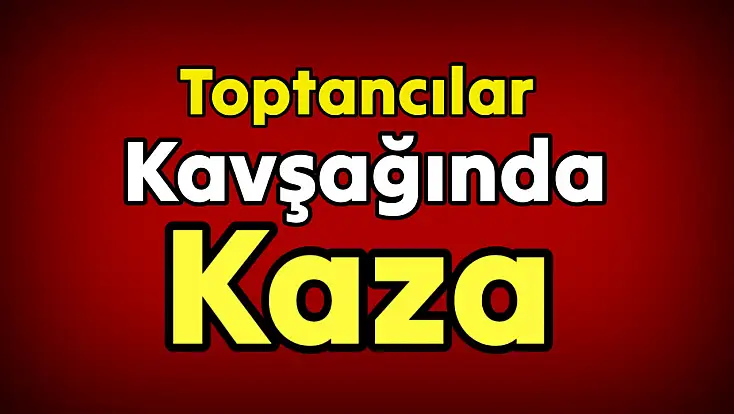 Motosiklettekiler yere savruldu