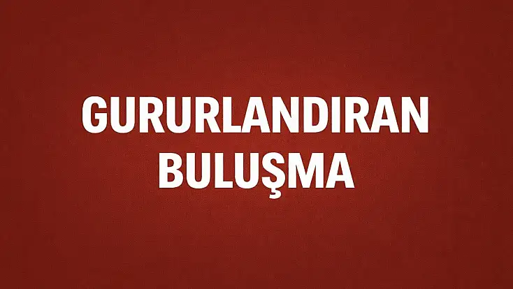 Öğrencisini Vali olarak görmenin mutluluğunu yaşadı