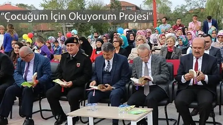 'Çocuğum İçin Okuyorum Projesi' Okuma Etkinliği 