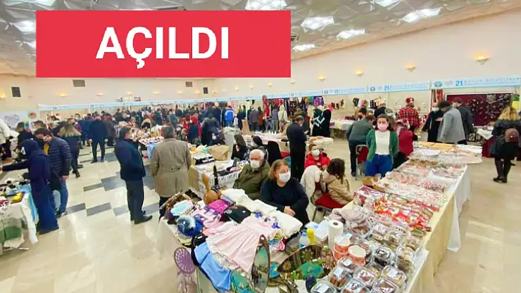21. Hediyelik eşya fuarı açıldı