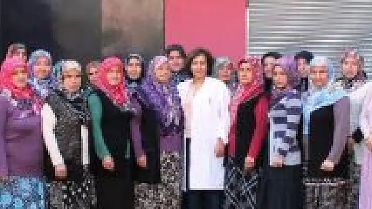 25 kadın çiftçiye eğitim 