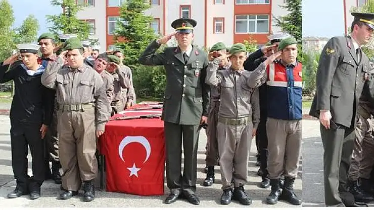 38 Engelli çakı gibi asker oldu