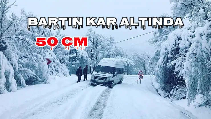 46 Köy yolu ulaşıma kapandı