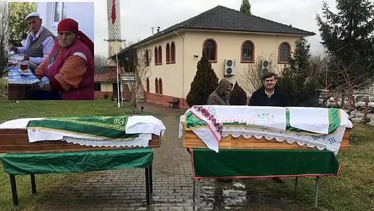 70 Yıllık Evli Çift Aynı Gün Vefat Etti