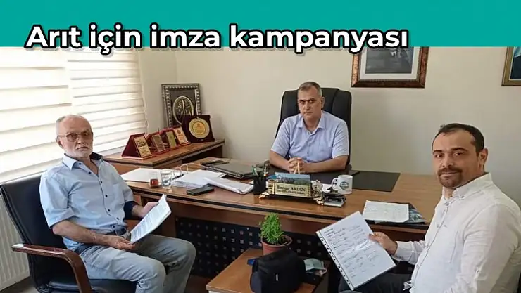 Arıt için imza kampanyası başlatıldı