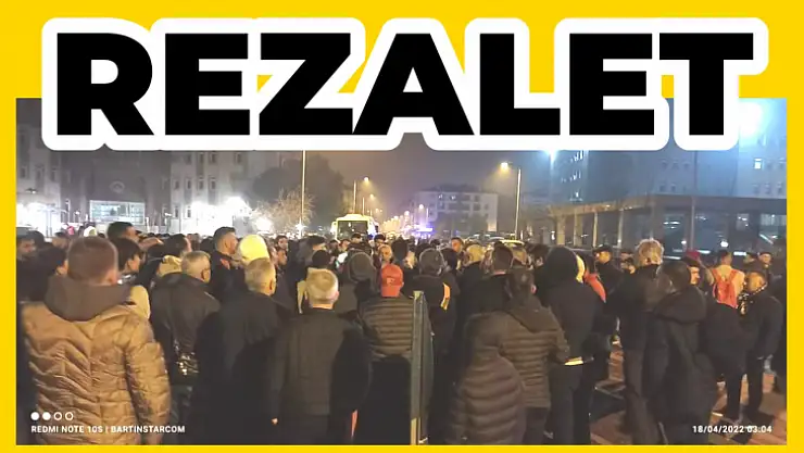 Tam bir skandal yaşandı
