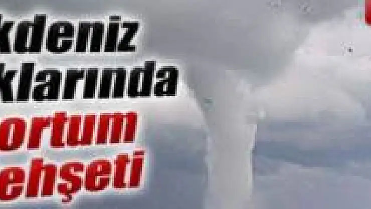 Açık denizde dehşet anları !