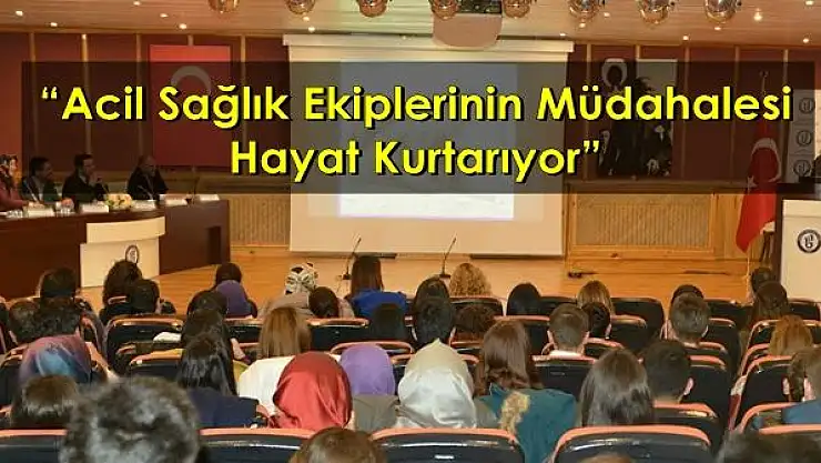 Acil Sağlık Ekiplerinin Müdahalesi Hayat Kurtarıyor