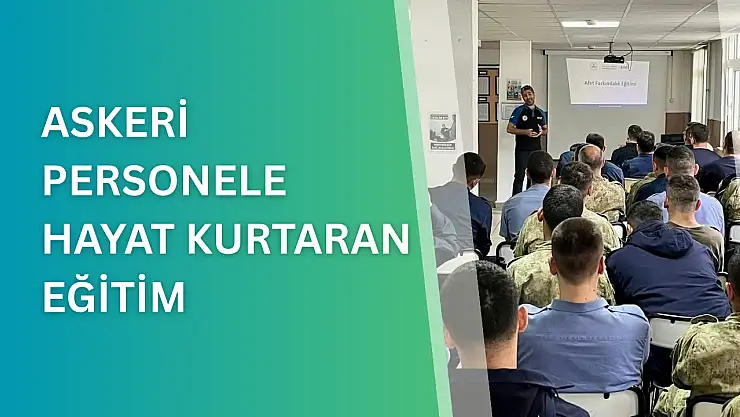 AFAD'dan afet farkındalık eğitimi