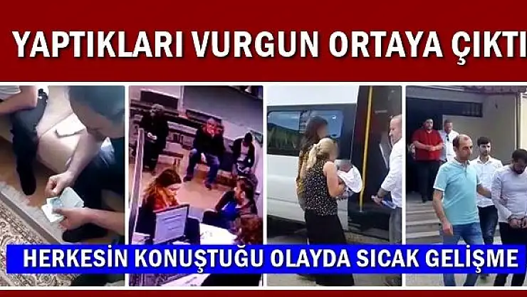 Aile boyu şebeke adliyeye çıkartıldı