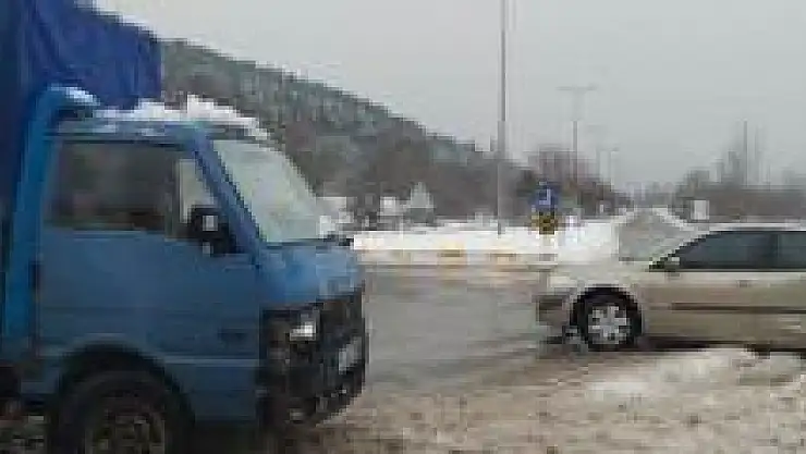 Amasra Arıt kavşağında kaza