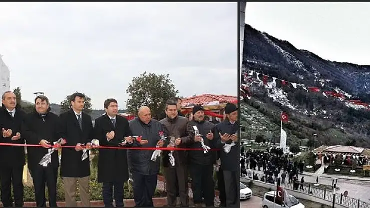 Amasra'da şehitlerimizin anısına park açıldı
